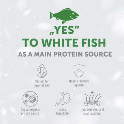 Nature's Protection White Dog Karma bezzbożowa dla dorosłych psów małych ras 1,5 kg