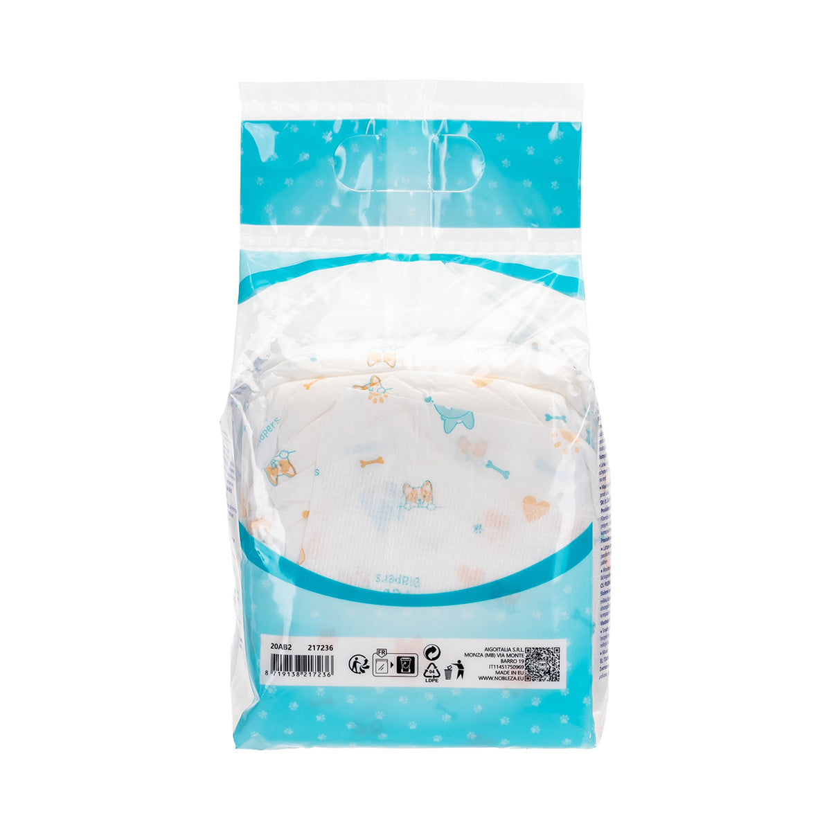 Couches pour chien mâle Nobleza XL, lot de 10