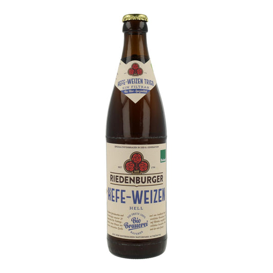 Ökologisches Weizenbier Riedenburger 50 cl