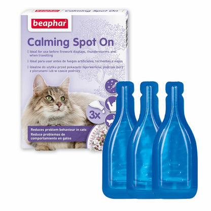 Calming Spot On  Pipettes apaisantes pour chats Beaphar 3x0,4 ml