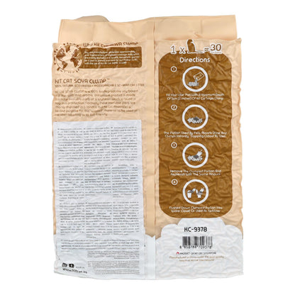 Kit Cat Arena Eco SoyaClump - Peach 7 L Kattströ