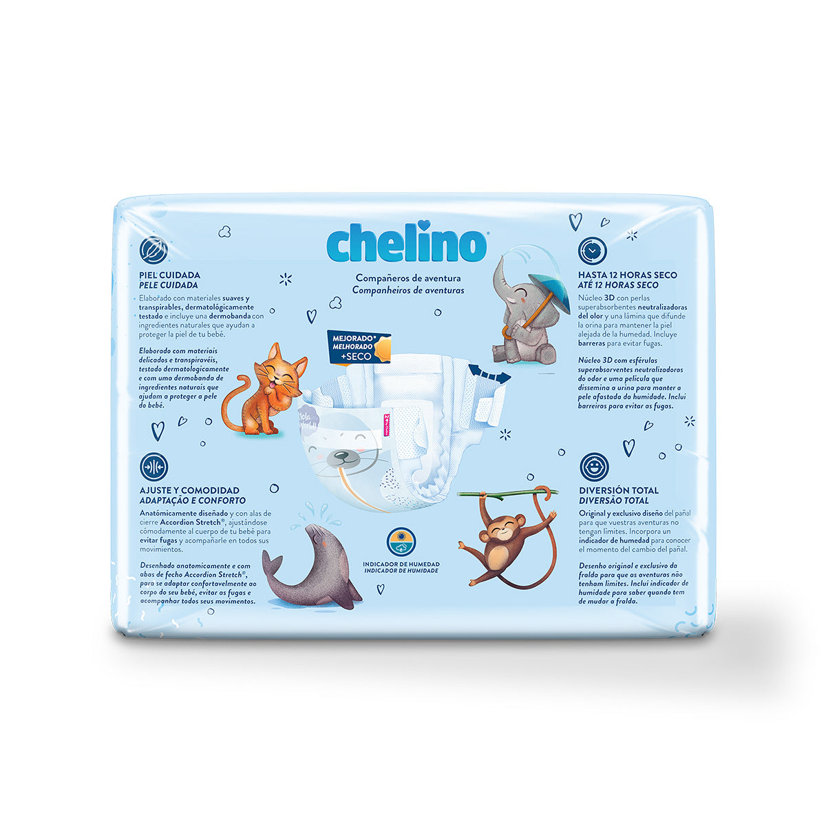 CHELINO PANNOLINO T2 Neonato (3-6 kg) 28 pz