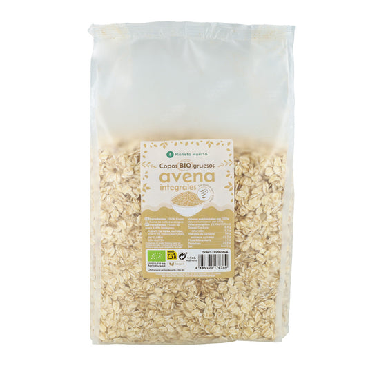 Grobe Haferflocken Glutenfrei ECO Planeta Huerto 1,5 Kg