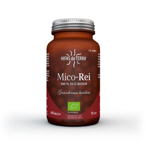 Mico Rei (Ganoderma lucidum) Hifas da Terra 70 capsule