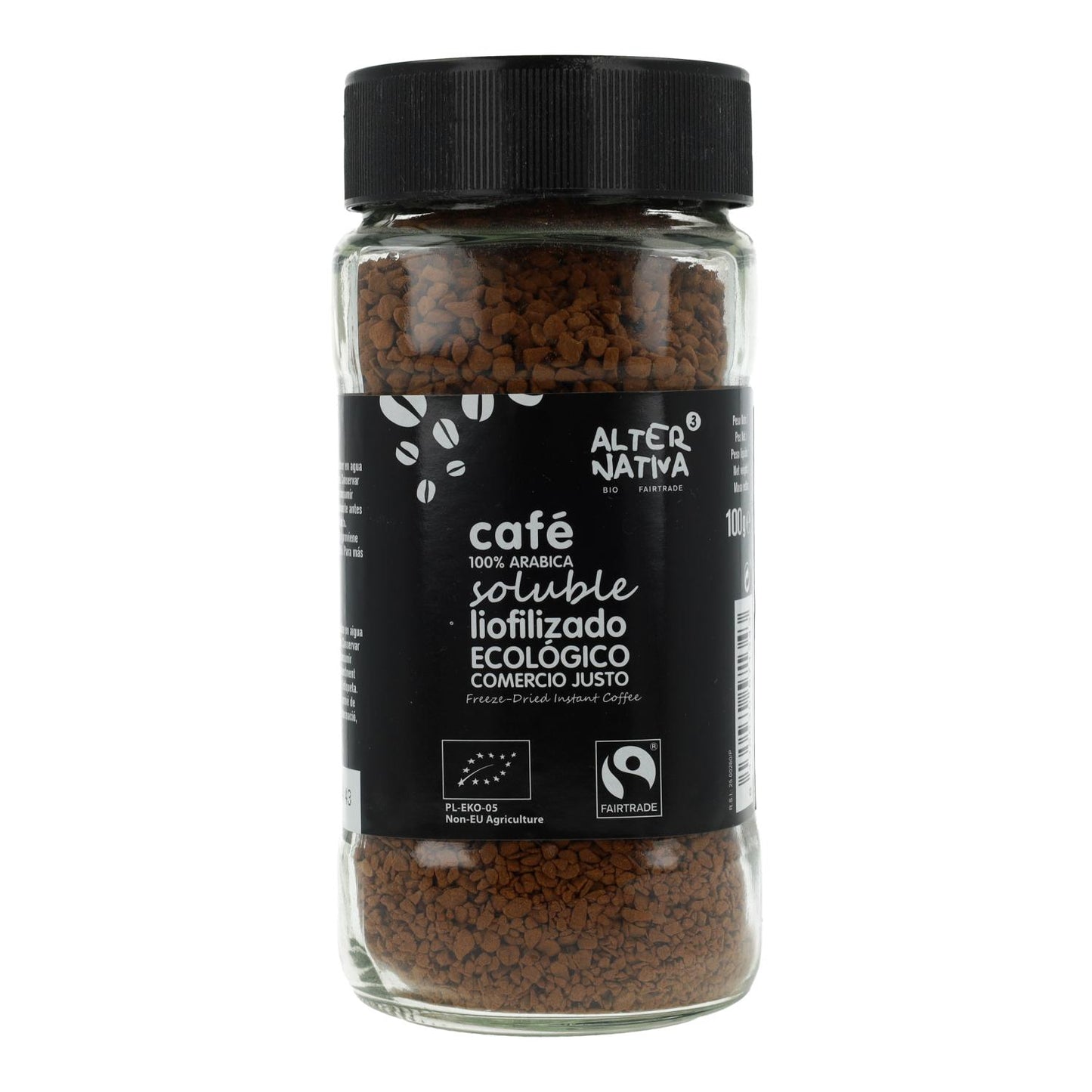 Café soluble lyophilisé Bio Alternativa 100 g