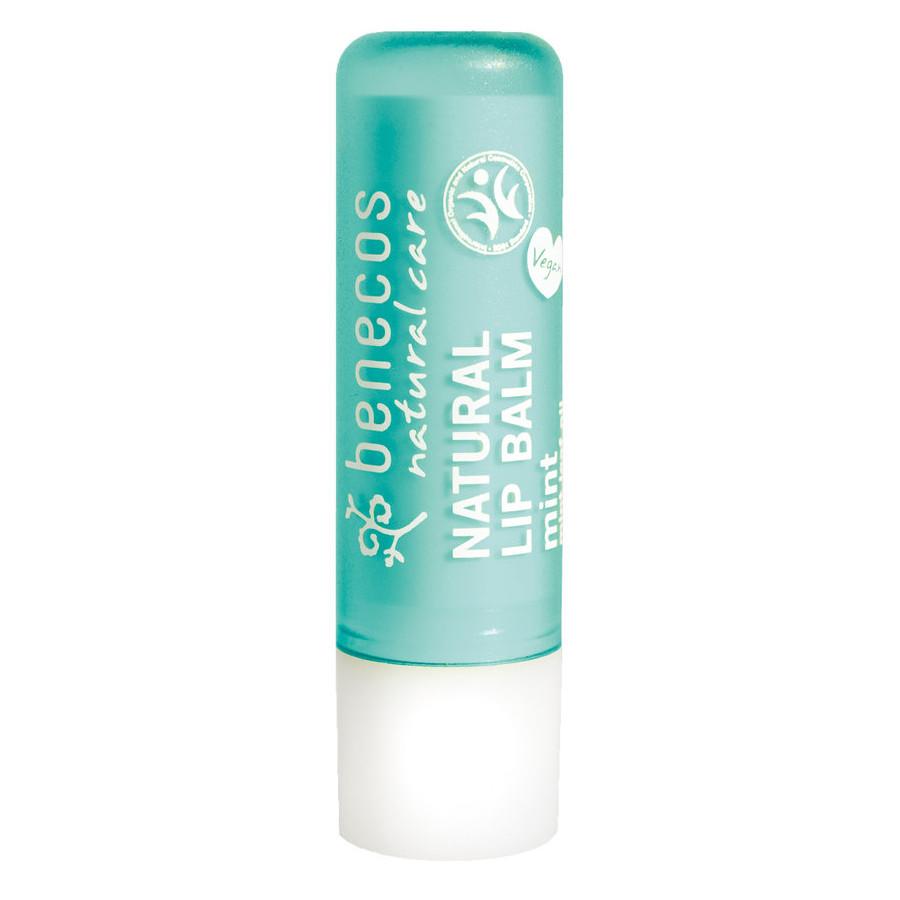 Balsamo per labbra Oliva Karité Jojoba Menta Benecos 4,8 g