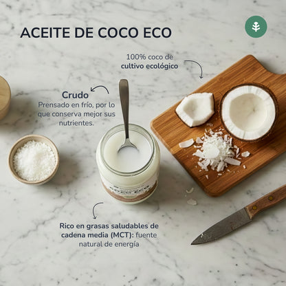 Natives Kokosnussöl ECO Planeta Huerto 1L