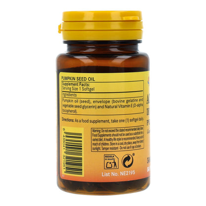 Olej z pestek dyni Nature Essential 50 kapsułek