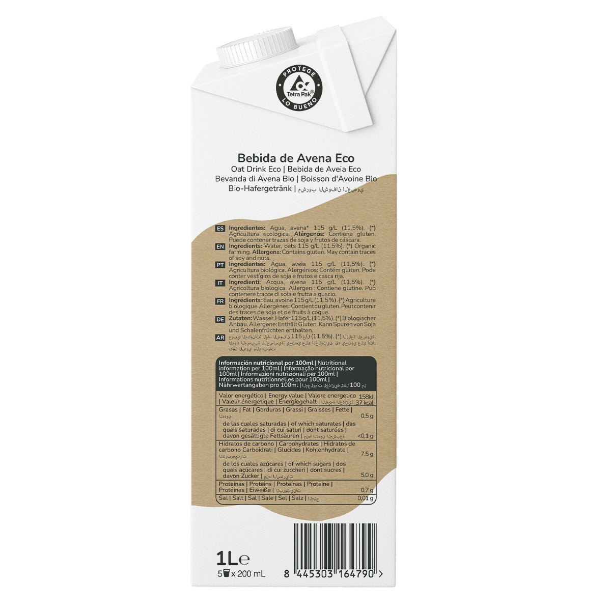 Bevanda d'avena ECO Planet Garden Bevanda d'avena 1L