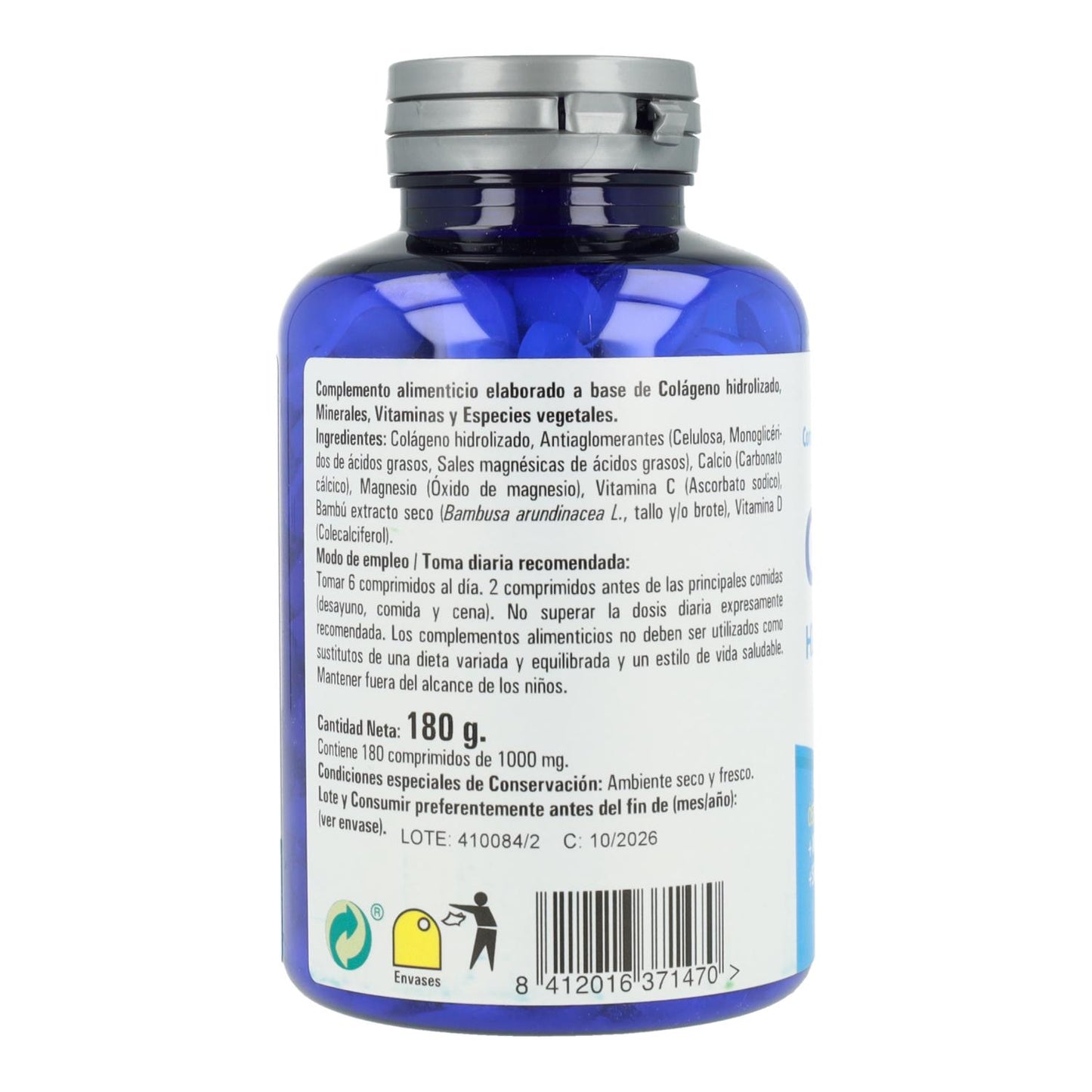 PC collageen zentrum gehydrolyseerd Ynsadiet 180 capsules