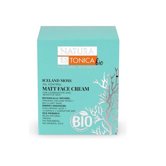 Crème visage à la mousse d'Islande Natura Estonica 50 ml