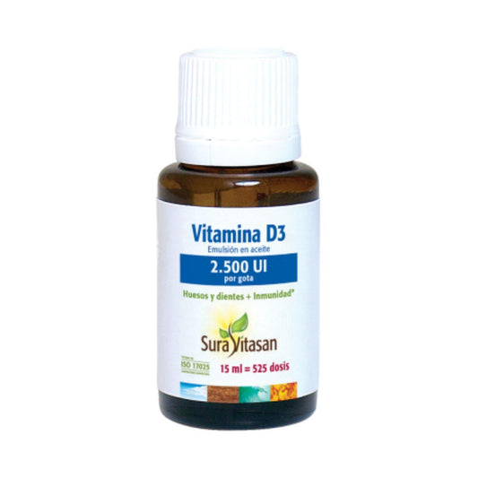 Vitamine D3 2 500 UI 15 ml SuraVitasan