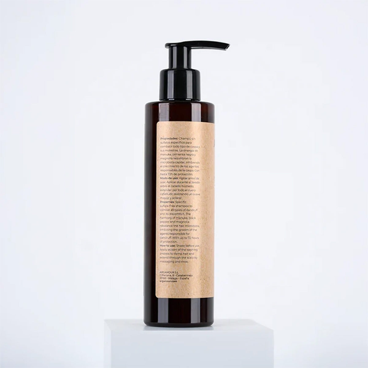 Shampooing antipelliculaire sans sulfates Arganour 200 ml