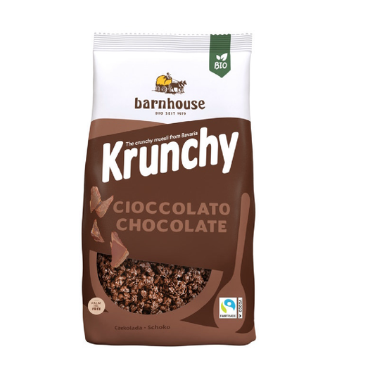 Barnhouse biologische chocolademuesli Krunchy 350 g