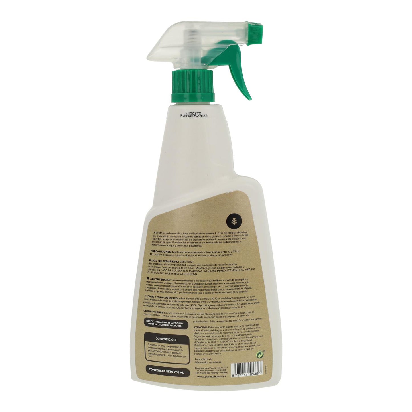 Gebruiksklaar Heermoes schimmelbestrijdingsmiddel Planeta Huerto 750 ml