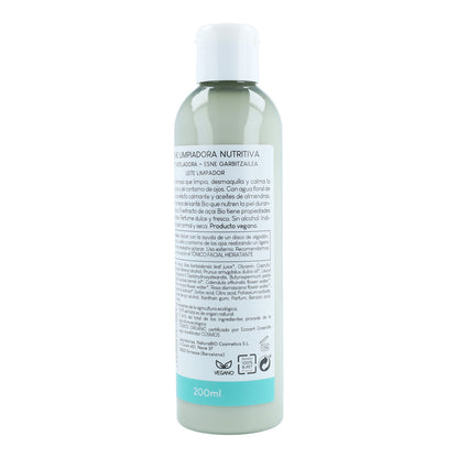 Odżywcze mleczko oczyszczające z arganem i nagietkiem Bio 200 ml NaturaBIO