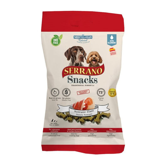 Serrano Snacks de jamón serrano para perros 100 g