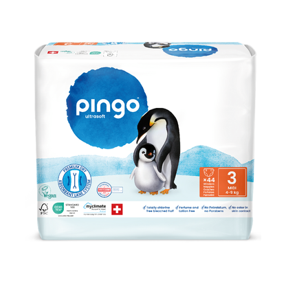Pingo T3 Nappies (4-9 kg) 44 units