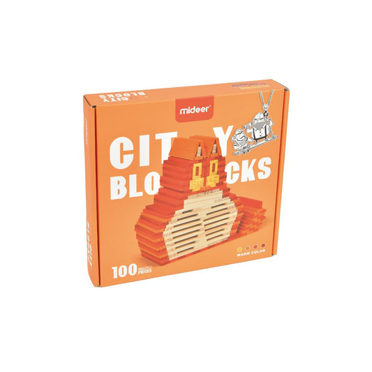 City Blocks Warm Color von Andreu Toys