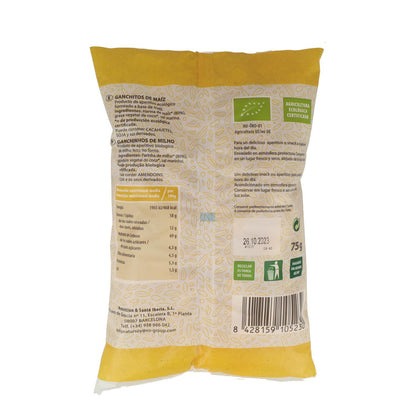Ganchitos de maíz ECO 75 g Natursoy