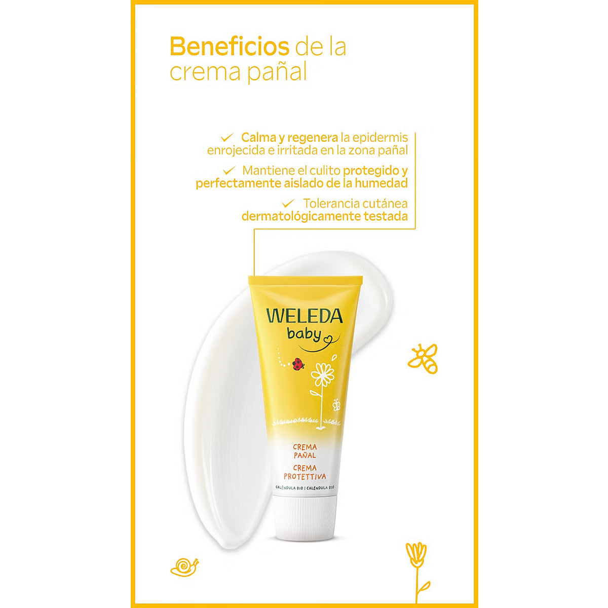 Weleda Calendula Nappy Cream, 75 ml