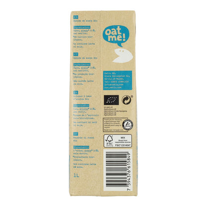 Havredryck Original BIO Oatly 1 l