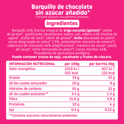 Pack of 16 ECO Smileat Chocolate-coated Wafer Bars, 40 g