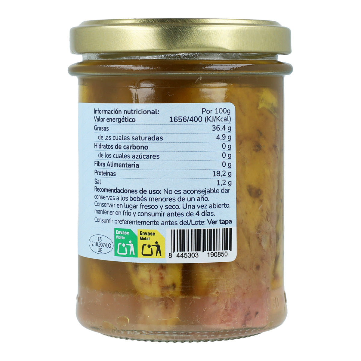 Zestaw 12x Melva w oliwie z oliwek extra virgin ECO Planeta Huerto 190 g