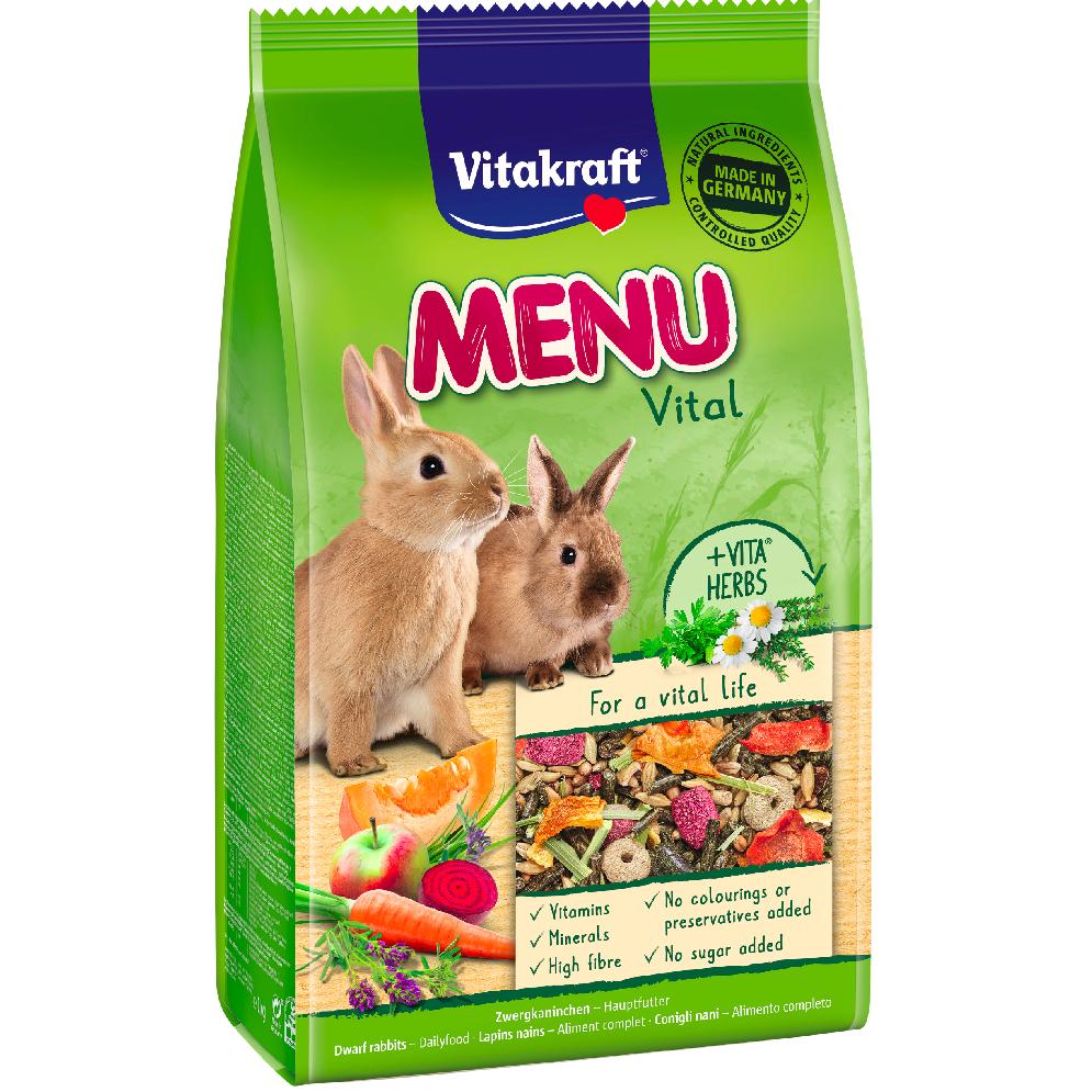 Vitakraft Menu Vital dla królików 3 kg