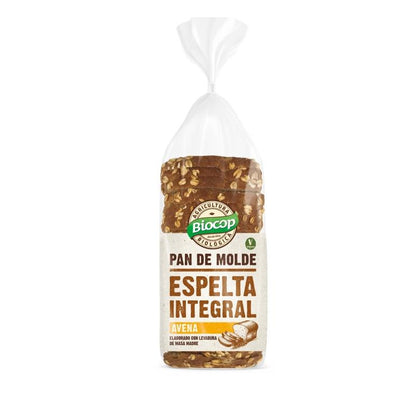 Pane in cassetta integrale di farro e avena BIO Biocop 400 g
