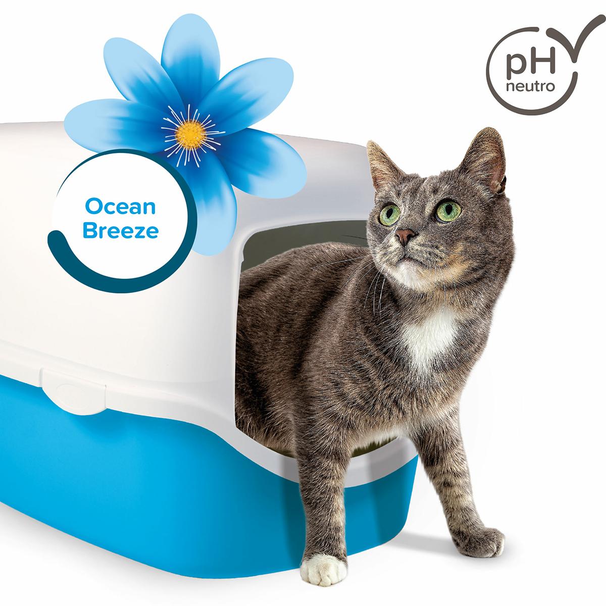 Neutralisateur d'odeurs Multifresh pour litière pour chats Beaphar 400 g