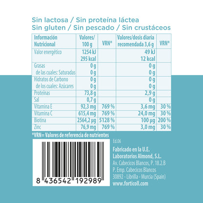 Bioaktivt kollagen för hud och hår Forticoll 120 tabletter