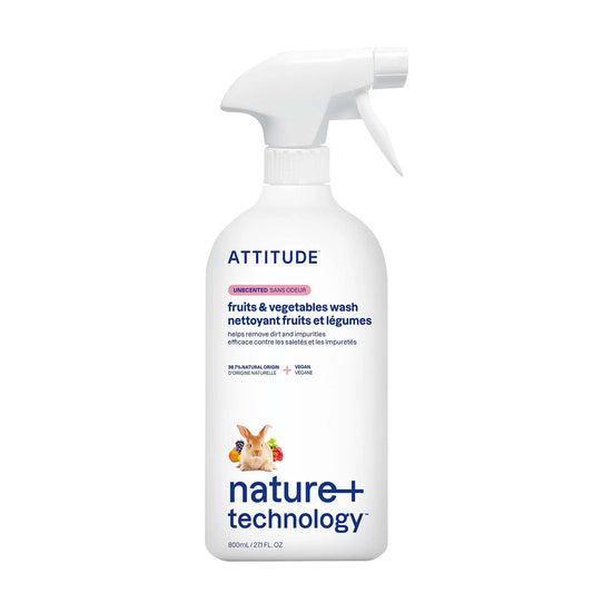 Detergente per frutta e verdura Attitude 800 ml