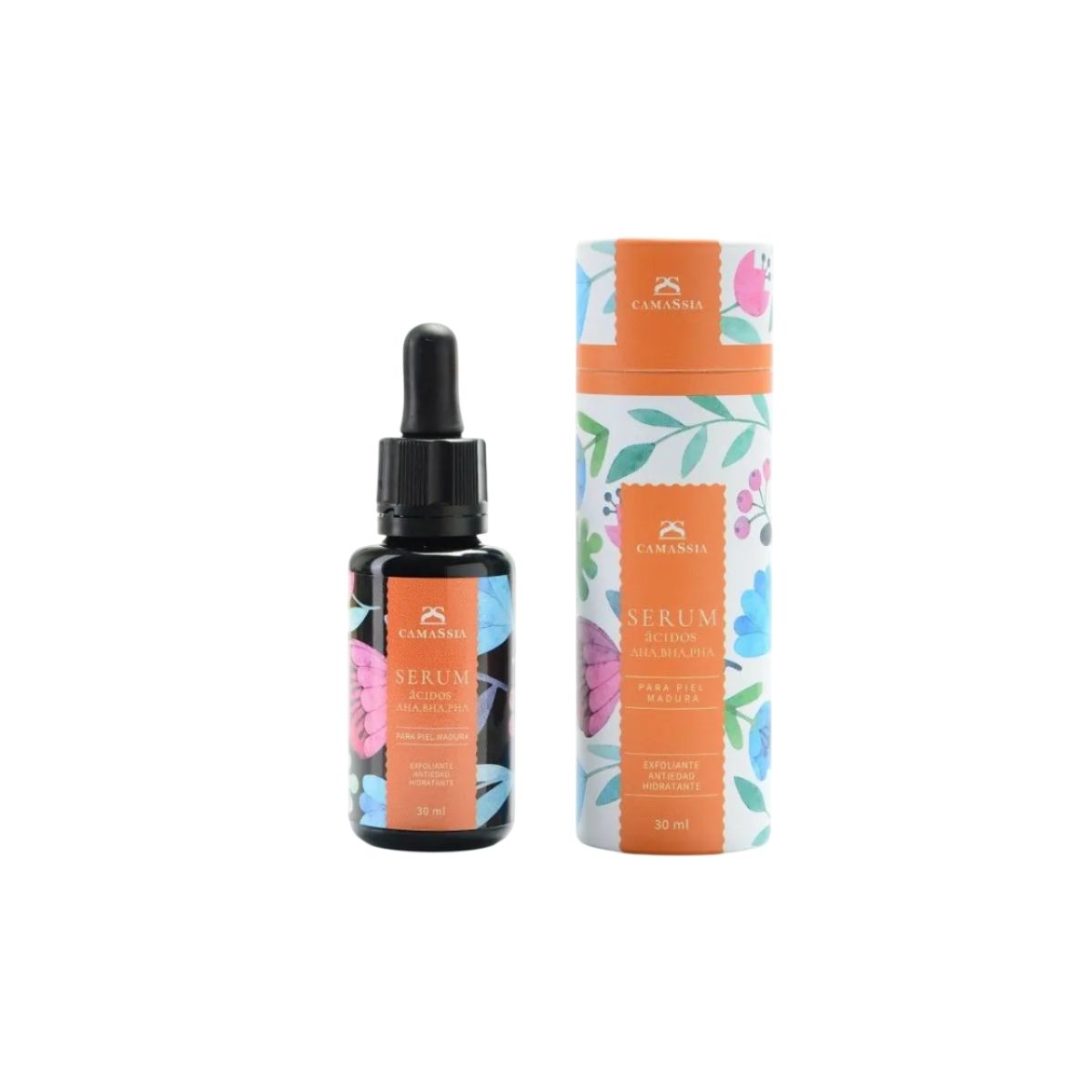 Serum z kwasami AHA, BHA, PHA, Camassia, 30 ml
