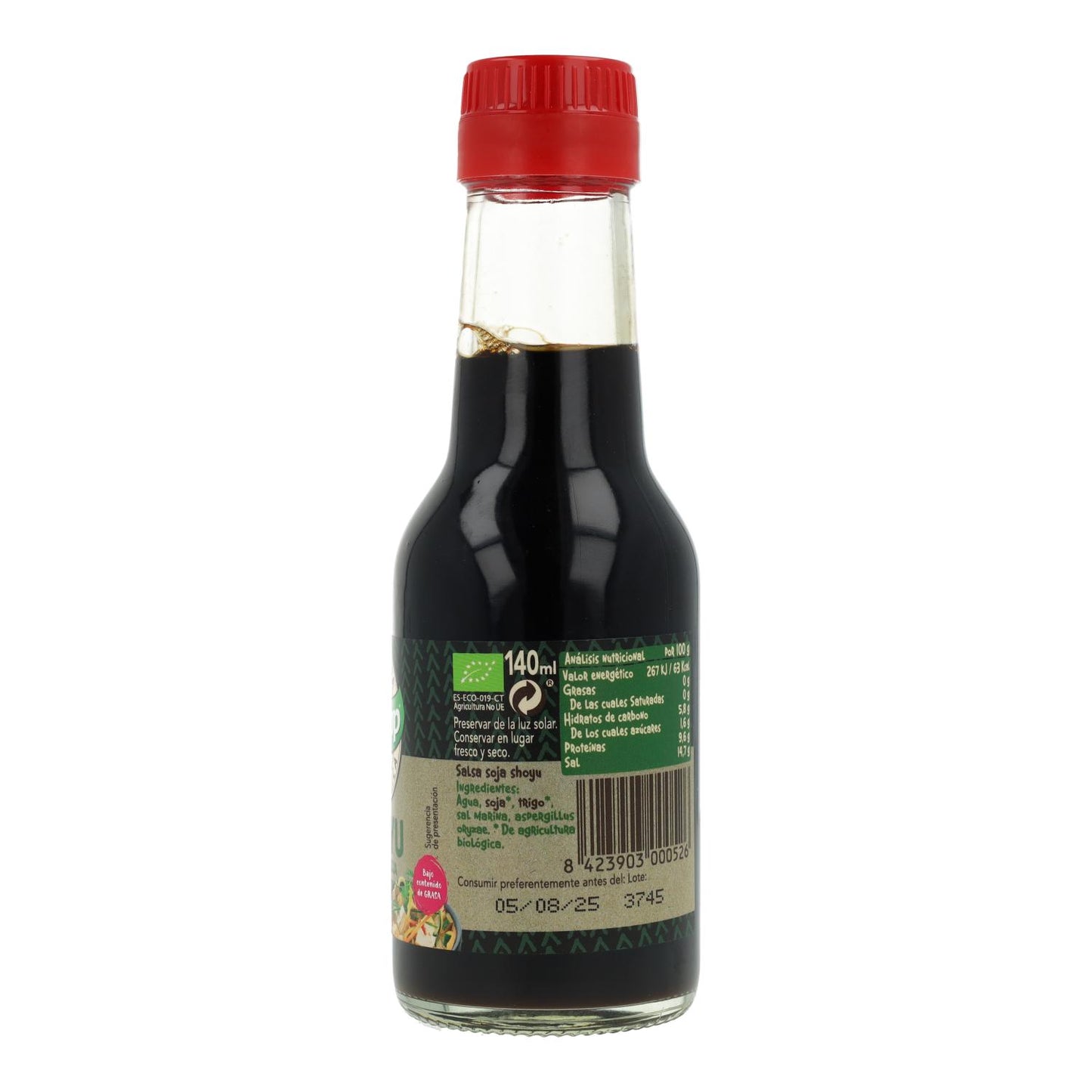 Salsa di soia delicata Bio Shoyu Biocop 1 L
