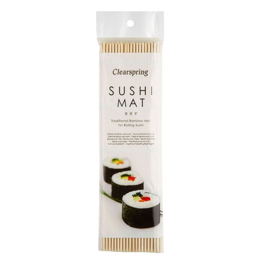 Bamboe matje voor het bereiden van sushi 1/U Clearspring