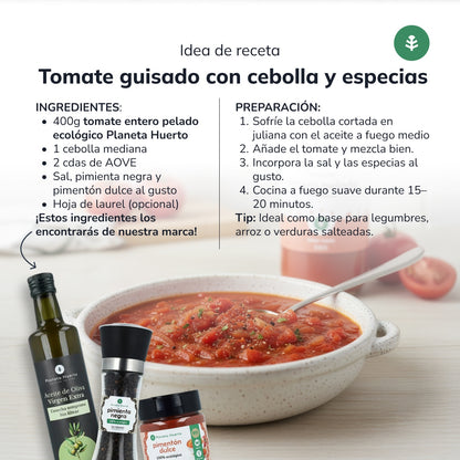 Pomidor bez skórki ECO Planeta Huerto 660 g