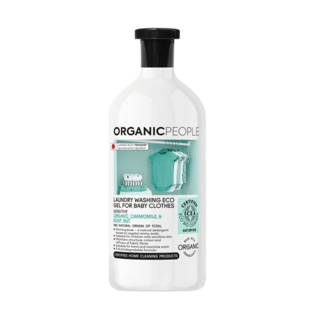 Organic Chamomile and Soap Nut Liquid Detergent, Organic People, 1000 ml