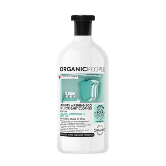 Flüssigwaschmittel ECO Bio-Kamille und Waschnuss, Organic People, 1000 ml