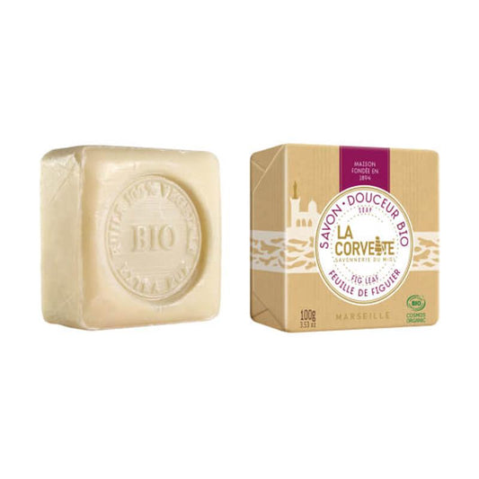 Sapone naturale in panetti Foglia di Fico  La Corvette 100 g