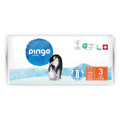 Pingo T3 Nappies (4-9 kg) 44 units