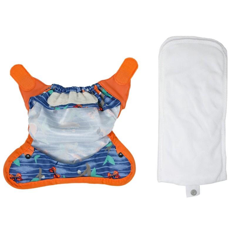 Katoenen luier voor pasgeborenen Twilight Garden Close Parent