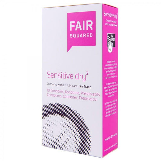Preservativi Fair Sensitive, 10 pezzi Fair Squared