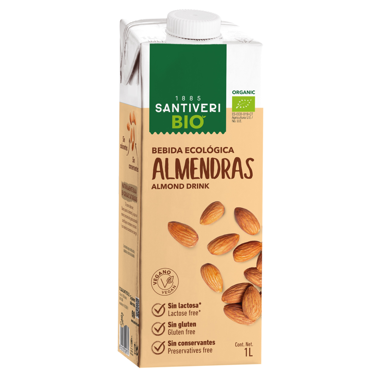 Latte di mandorle biologico Santiveri 1 L
