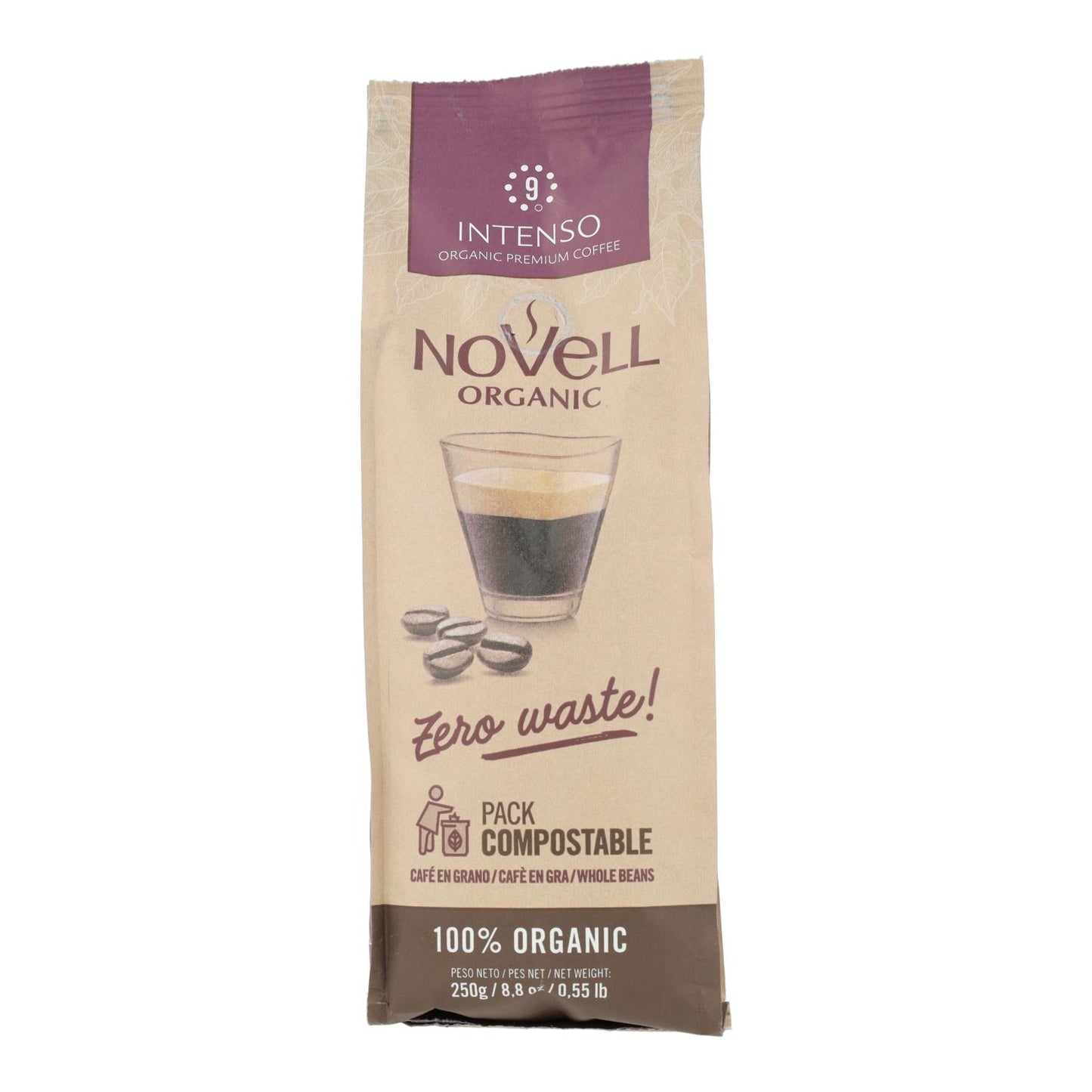 Caffè in grani eco Intenso  250 g