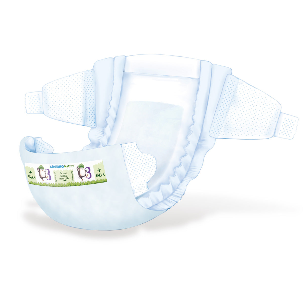 Blöjor T3 4-10 kg Chelino Nature 36 st