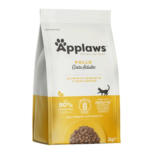 Applaws Cat Dry Adult Grain Free Chicken 2kg Natural Grain-Free Cat Food for Kittens