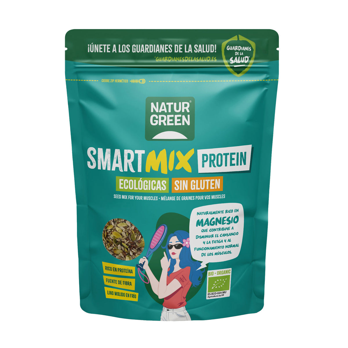 Mieszanka nasion SmartMix Protein Bio NaturGreen 175 g