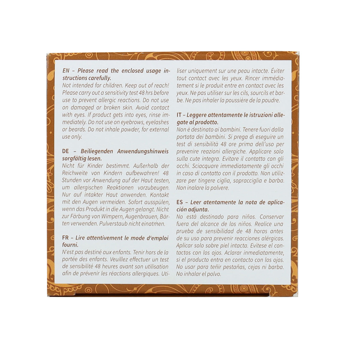 2er-Pack Natürliche Haarfarbe Goldbraun Khadi 100 g