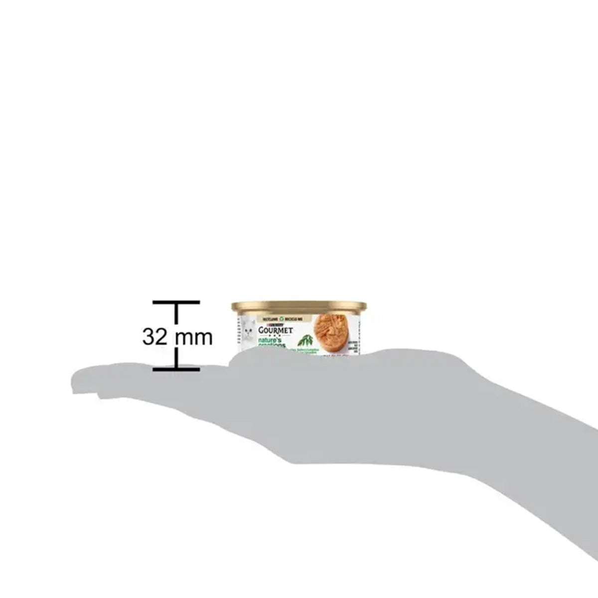 GOURMET Nature's Creations Rico en Láminas de Atún con Gambas en Gelatina 70 g